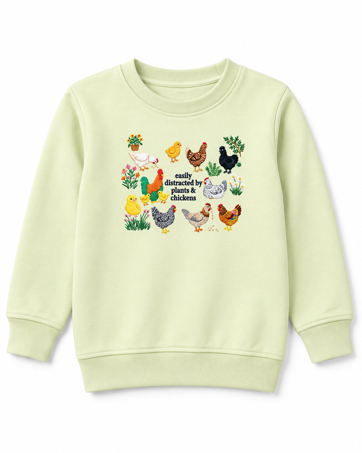 Sudadera de cuello redondo Bamboo Template