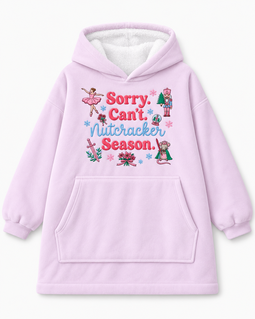 Plantilla de Sudadera Manta de Bambú Personalizada