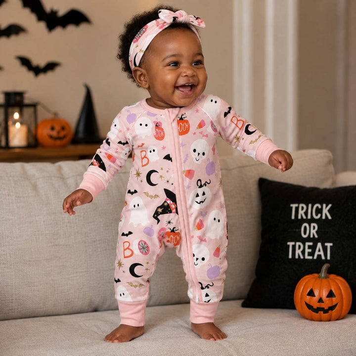 Pastel Halloween Magic Bamboo Convertible Zippy
