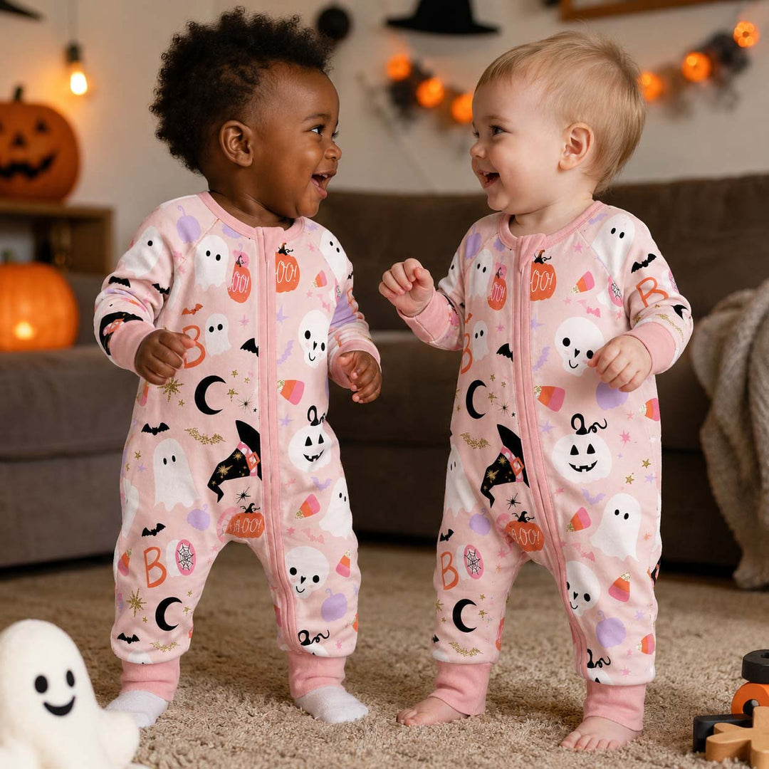 Pastel Halloween Magic Bamboo Convertible Zippy
