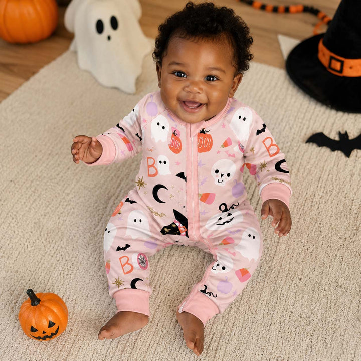 Pastel Halloween Magic Bamboo Convertible Zippy