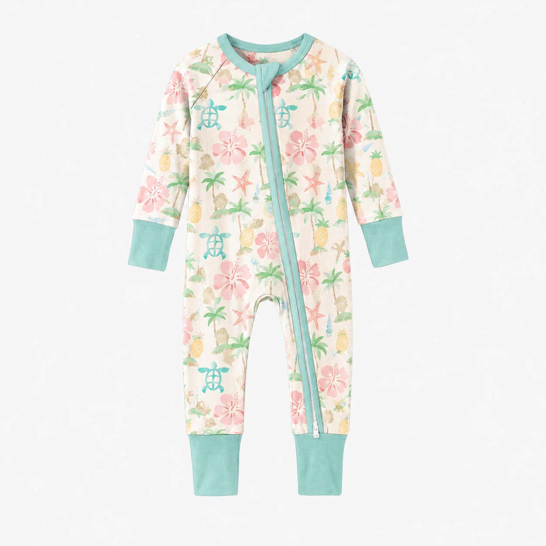 Pastel Ocean Tiles Bamboo Convertible Zippy