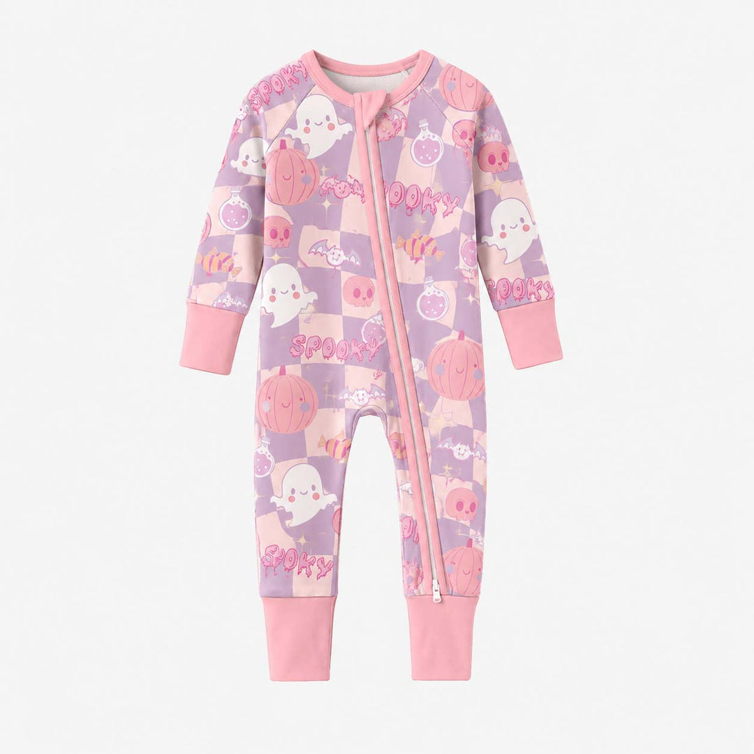 Pastel Spooky Friends Bamboo Convertible Zippy