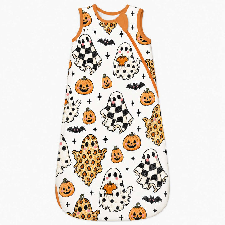 Patterned Ghost Halloween Bamboo Sleep Bag