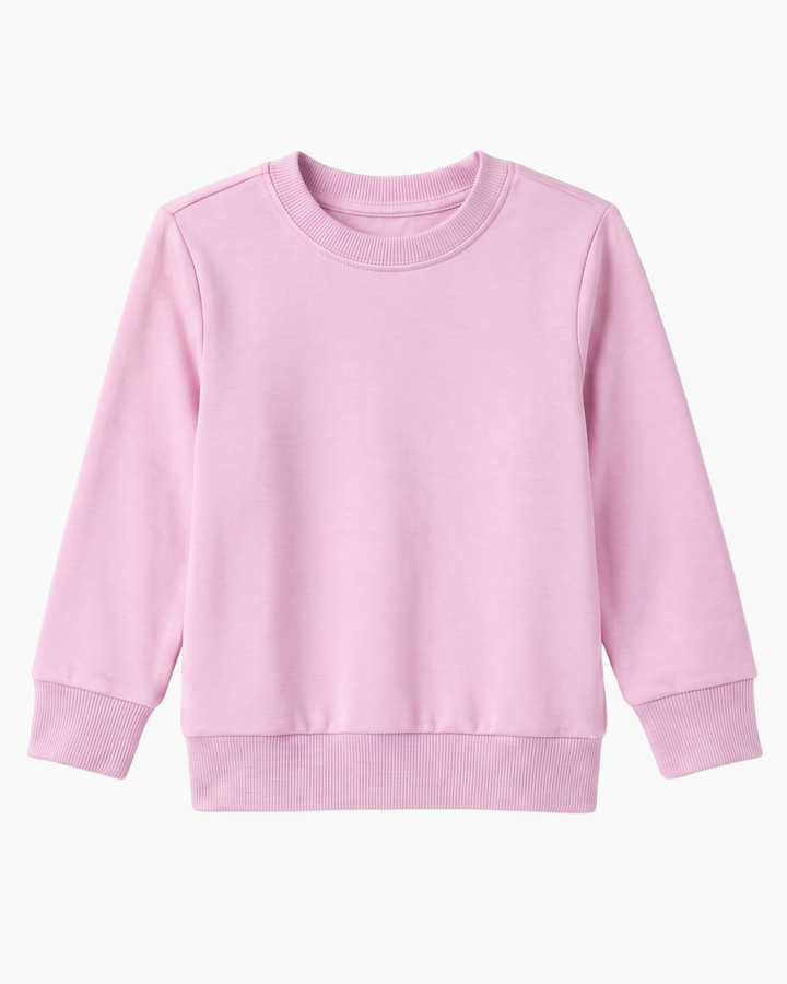 Solid Color Bamboo Crewneck Sweatshirt