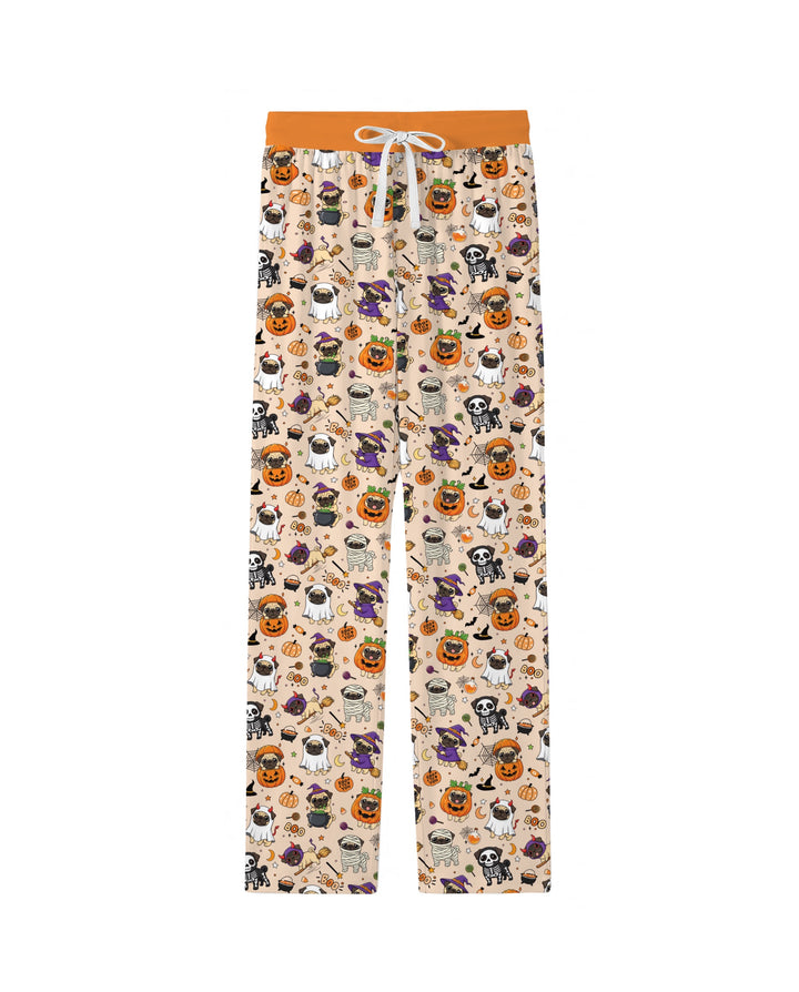 Spooky Pug Bamboo Men's Pajama Set