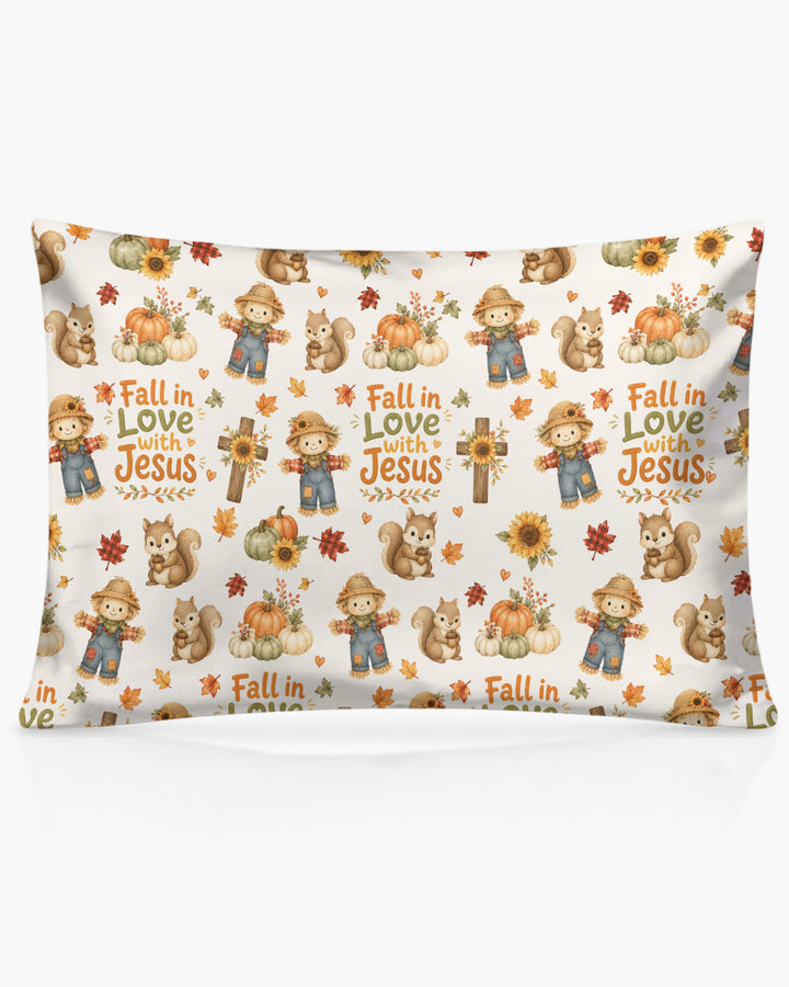 Fall For Jesus Bamboo Pillow Case