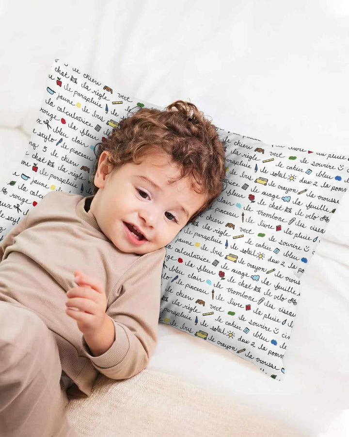 French Classroom Notes Bamboo Pillow Case