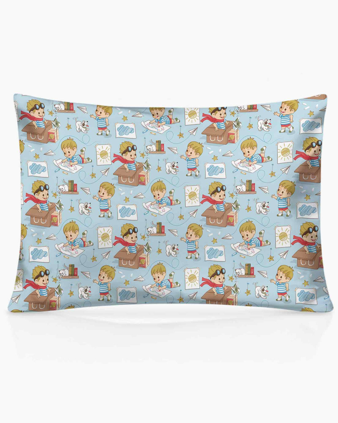 Tiny Explorer Tales Bamboo Pillow Case
