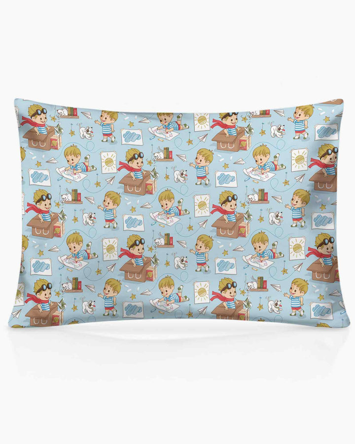 Tiny Explorer Tales Bamboo Pillow Case