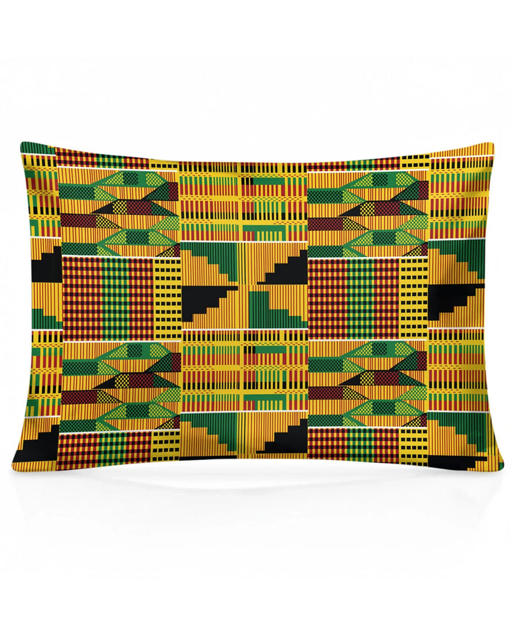 Kente Vibes Family Matching Bamboo Pillow Case