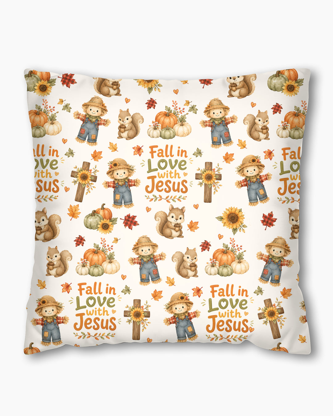 Fall For Jesus Bamboo Pillow Case