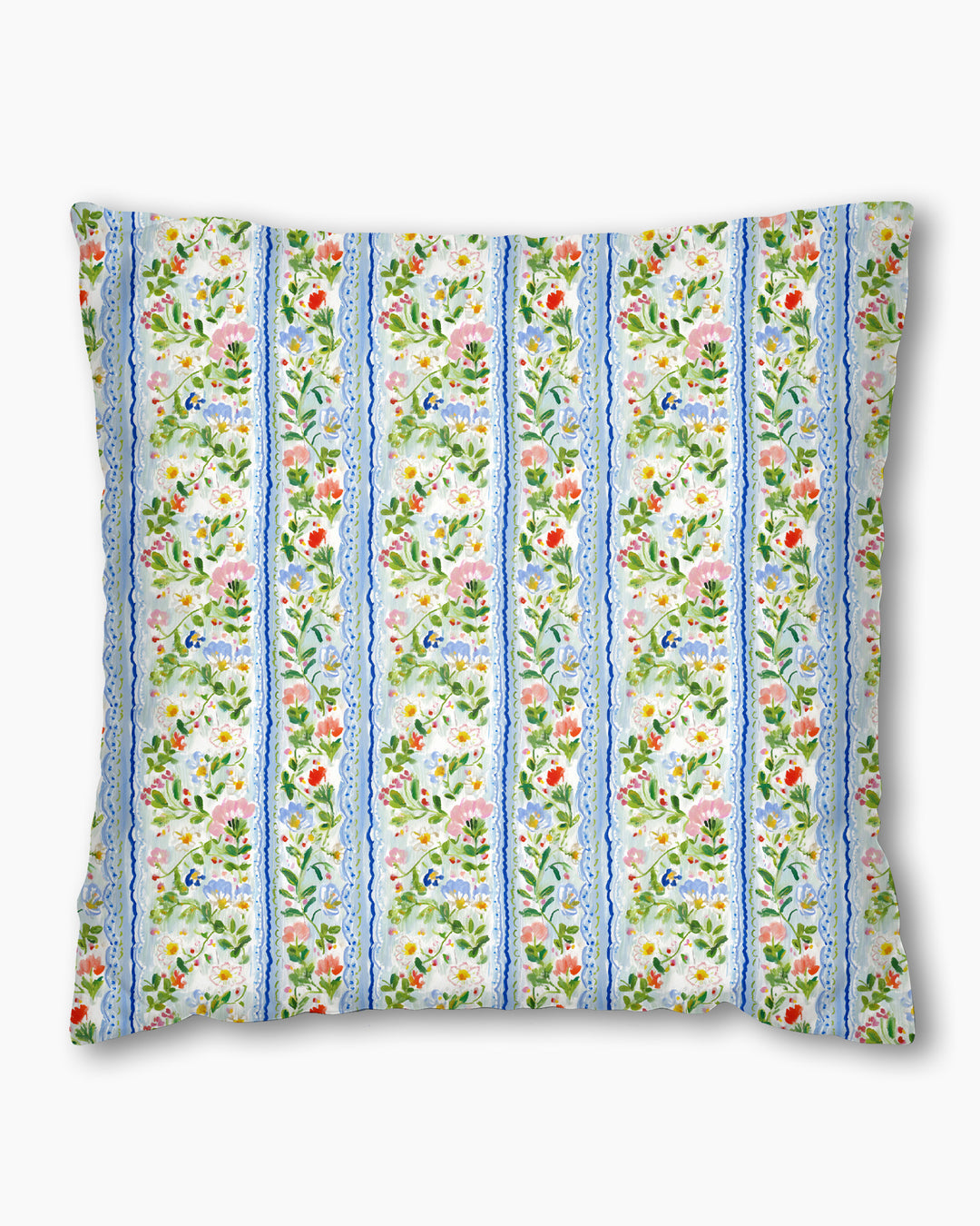 Paste Floral Girl Bamboo Pillow Case