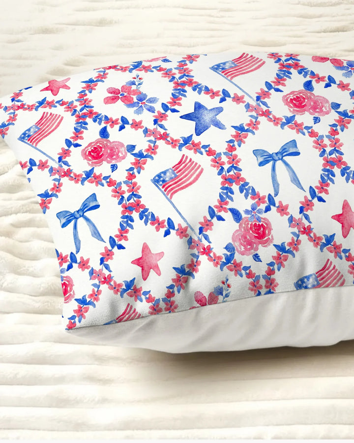 Americana Bloom Pillow Case
