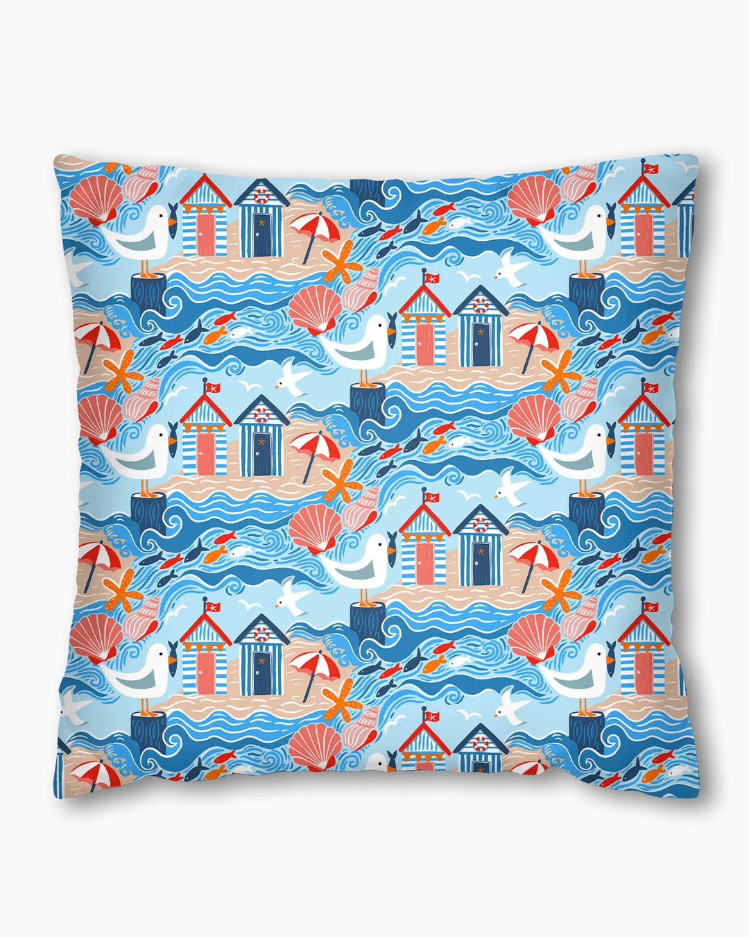 Little Beach Day Bamboo Pillow Case