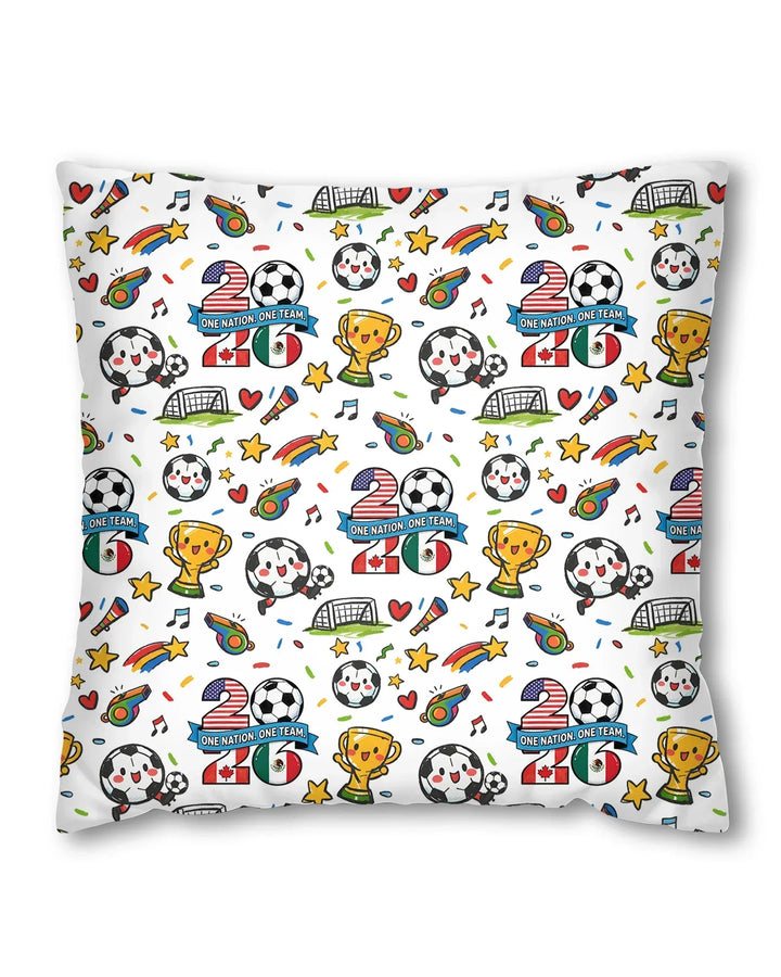 Soccer Fever 2026 Family Matching Bamboo Pillow Case
