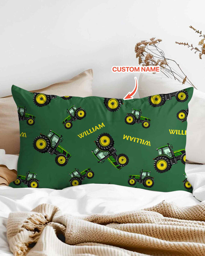 Plantilla de funda de almohada de bambú personalizada