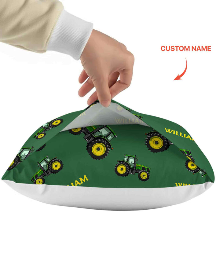 Plantilla de funda de almohada de bambú personalizada
