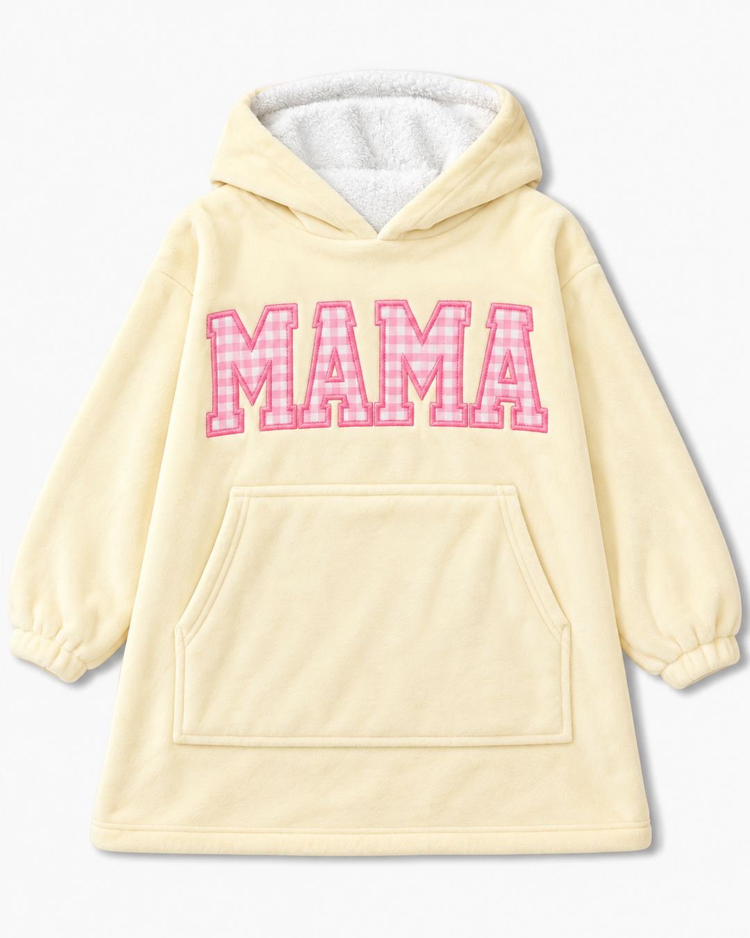 Plantilla de Sudadera Manta de Bambú Personalizada