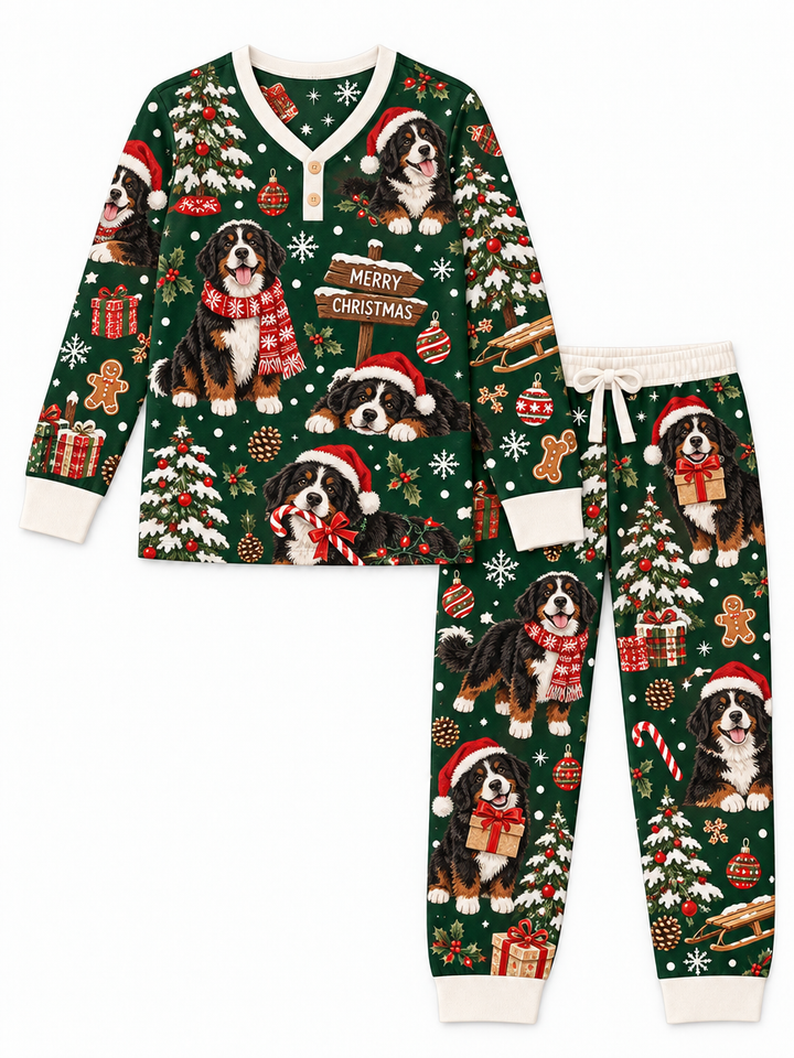 Puppy Carol Bamboo Women Pajama Set