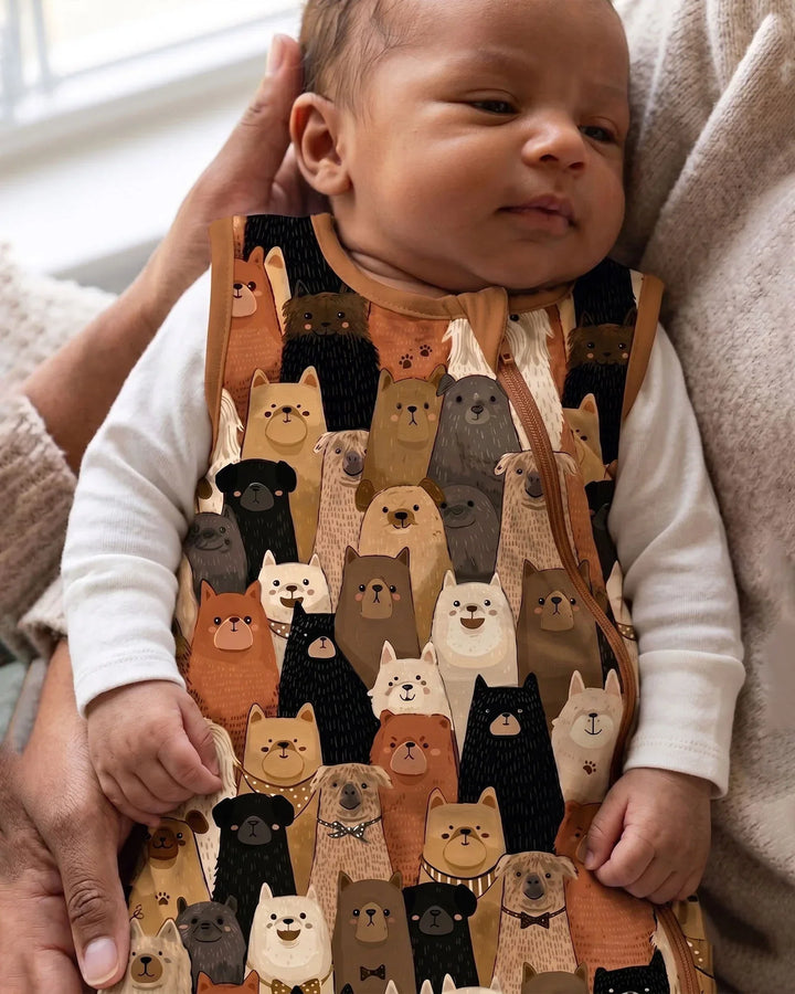 Puppy Party Bamboo Sleep Bag