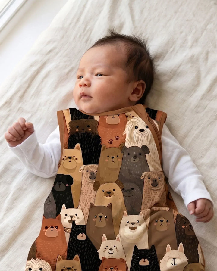 Puppy Party Bamboo Sleep Bag