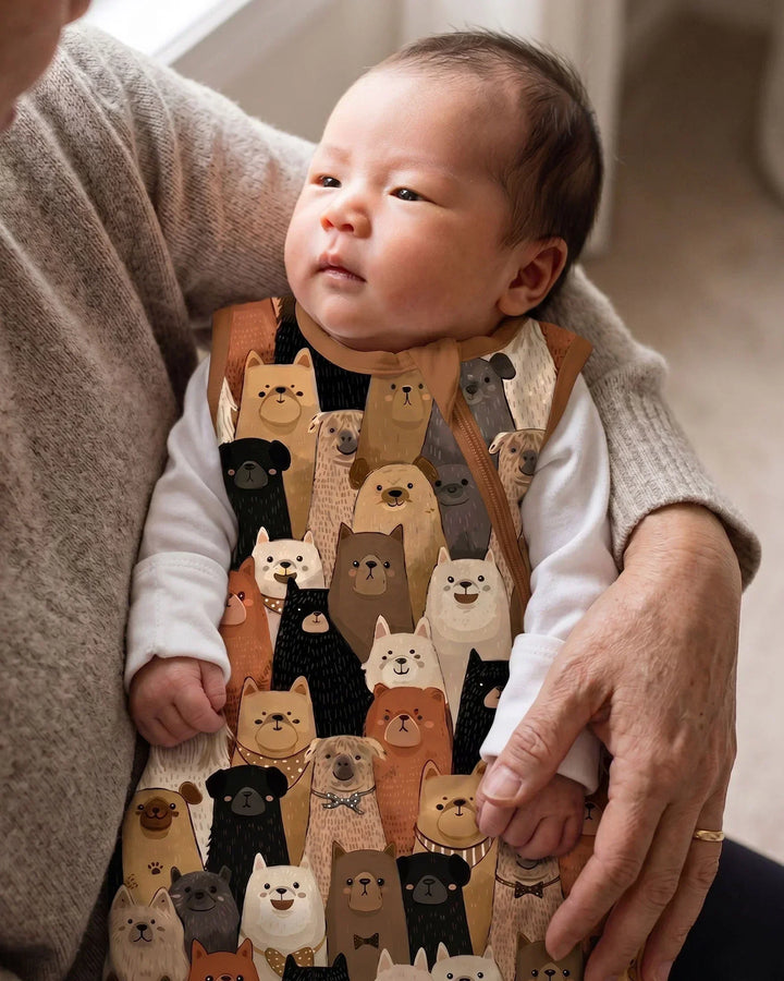 Puppy Party Bamboo Sleep Bag