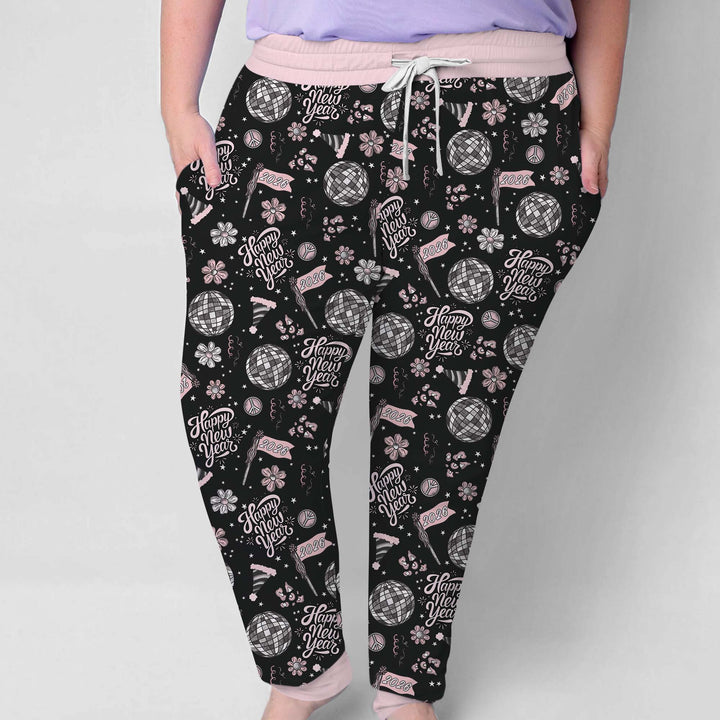 Disco New Years Eve Women Pajama Set