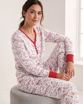 Funny Dachshund Pasta Pups Bamboo Women Pajama Set