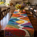 Radiant Sunshine Charm Quilt Table Runner