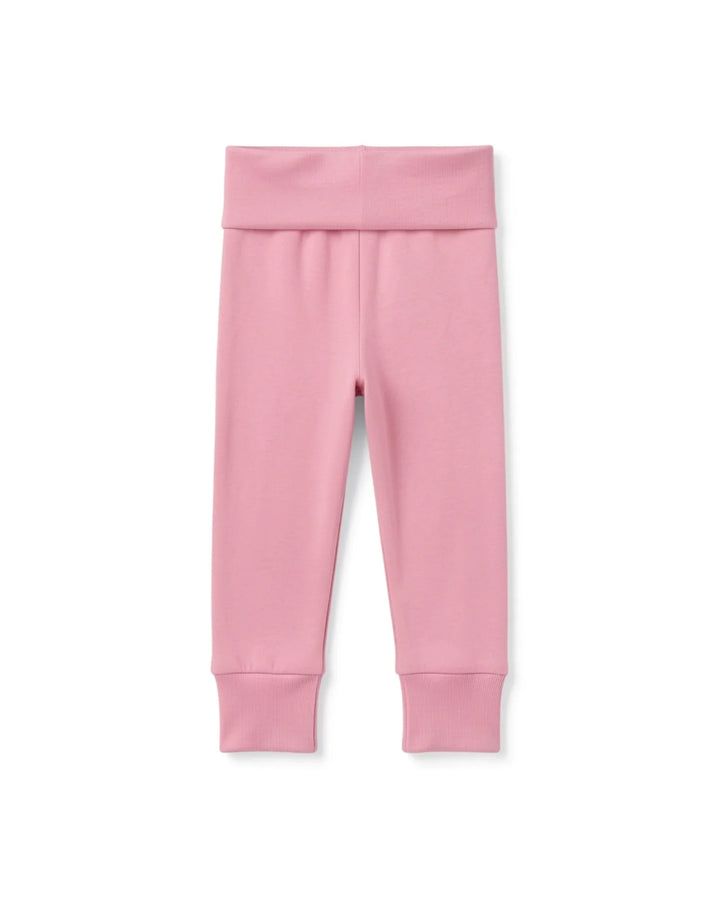 Solid Color Bamboo Fold Over Legging