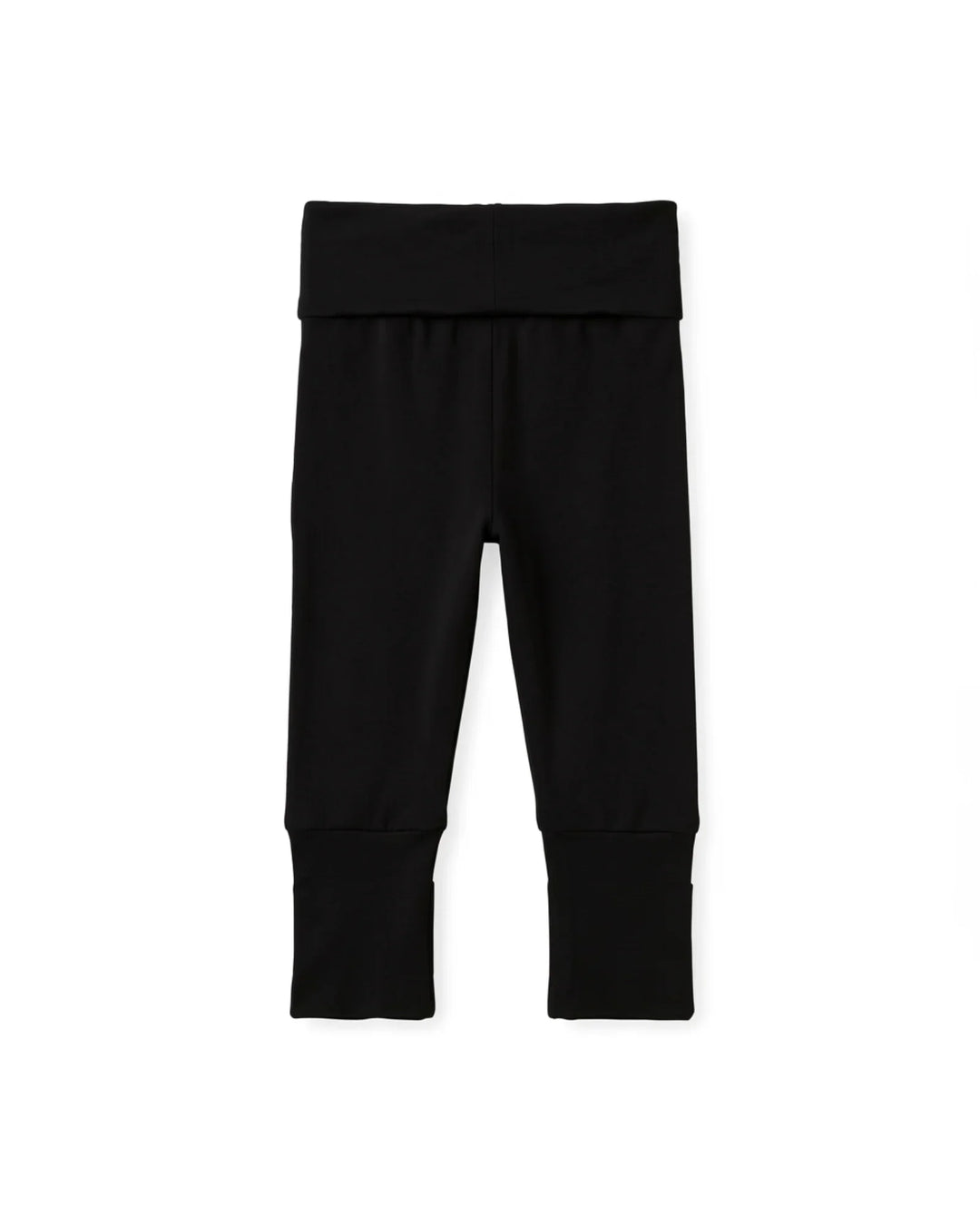 Solid Color Bamboo Fold Over Legging