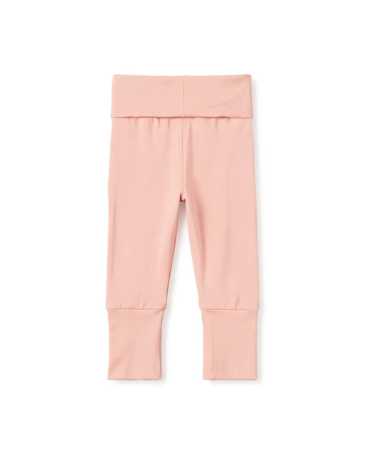 Solid Color Bamboo Fold Over Legging