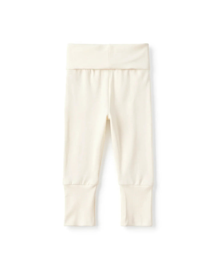 Solid Color Bamboo Fold Over Legging
