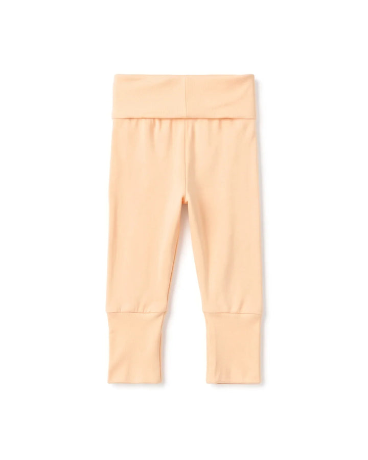 Solid Color Bamboo Fold Over Legging