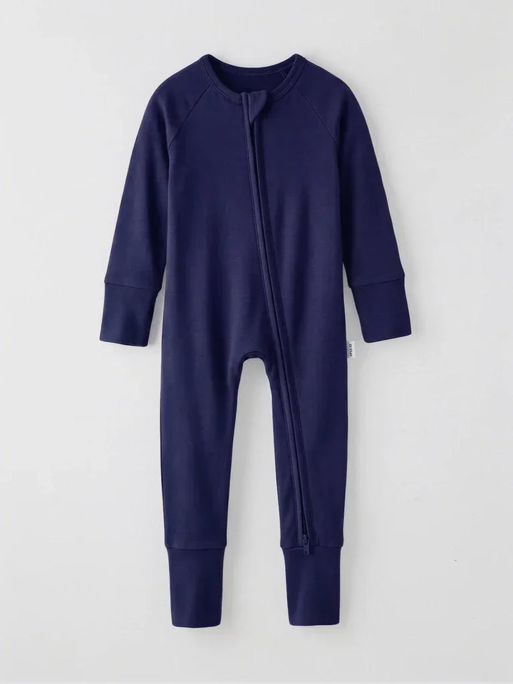 American Blue Bamboo Convertible Zippered Romper