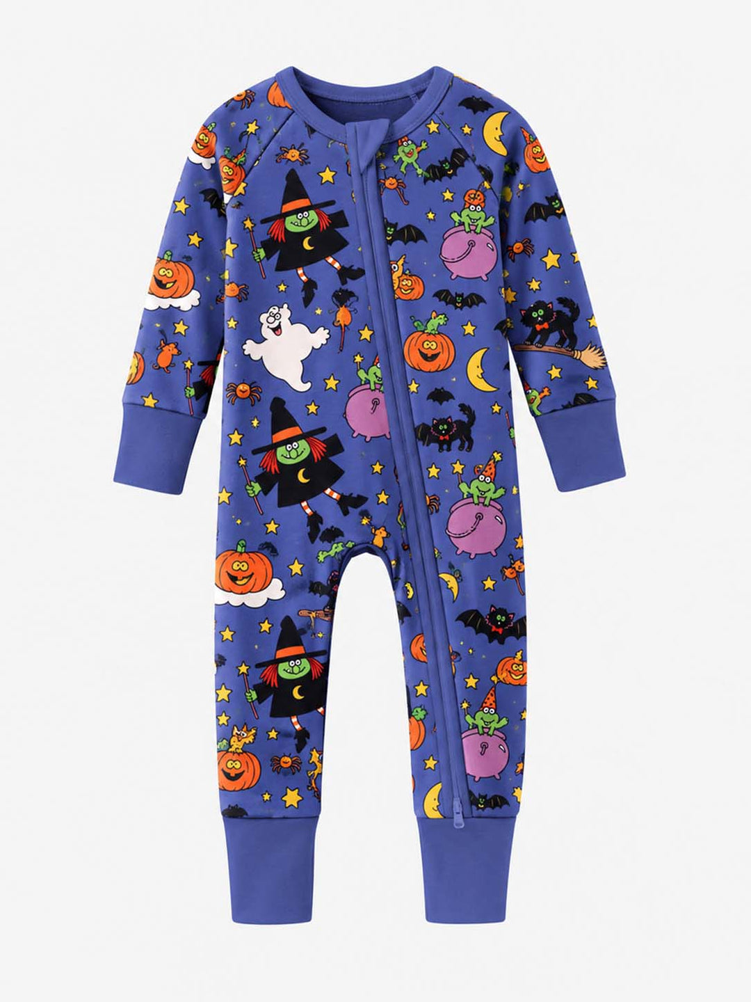 Retro Halloween Witch Party Bamboo Convertible Zippy
