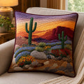 Rustic Cactus Bamboo Quilt Pillow Case