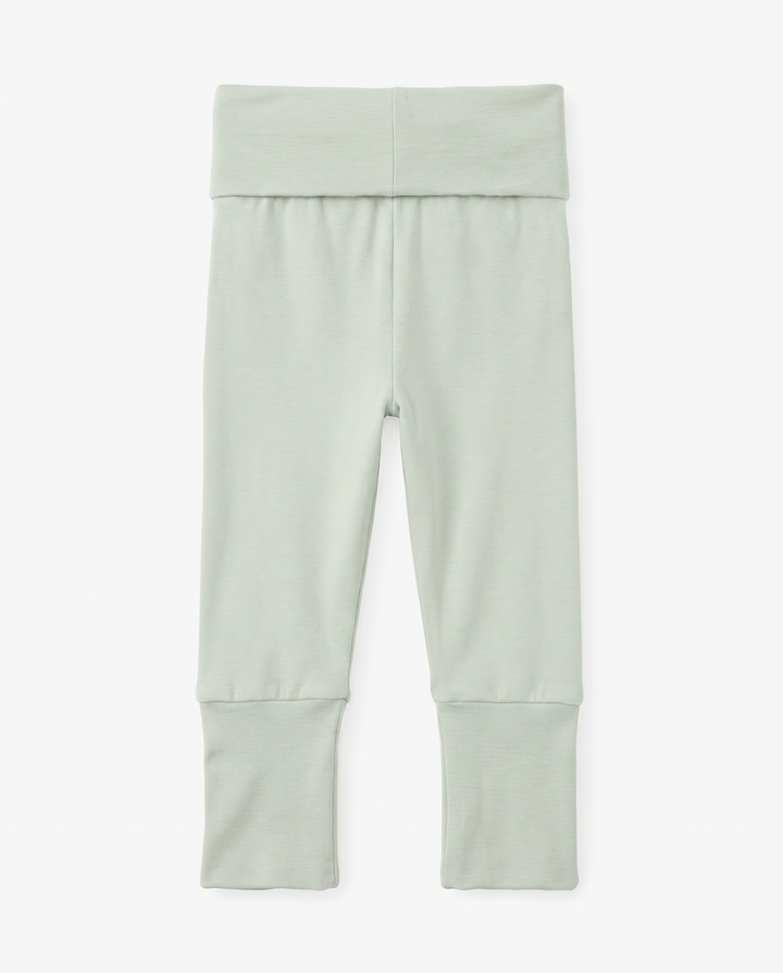 Solid Color Bamboo Fold Over Legging