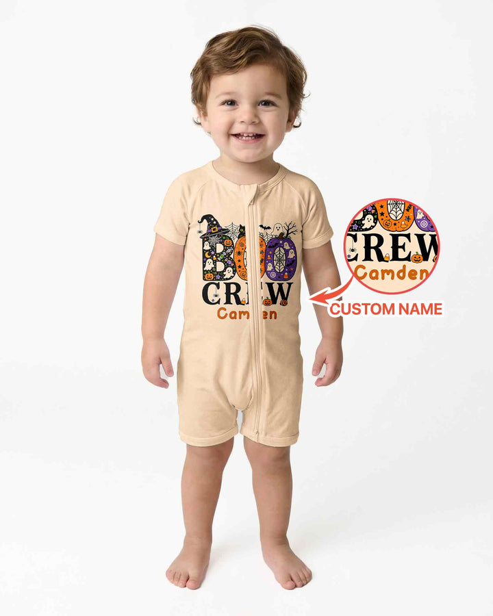 Personalized Boo Crew Bamboo Shorty Zippy