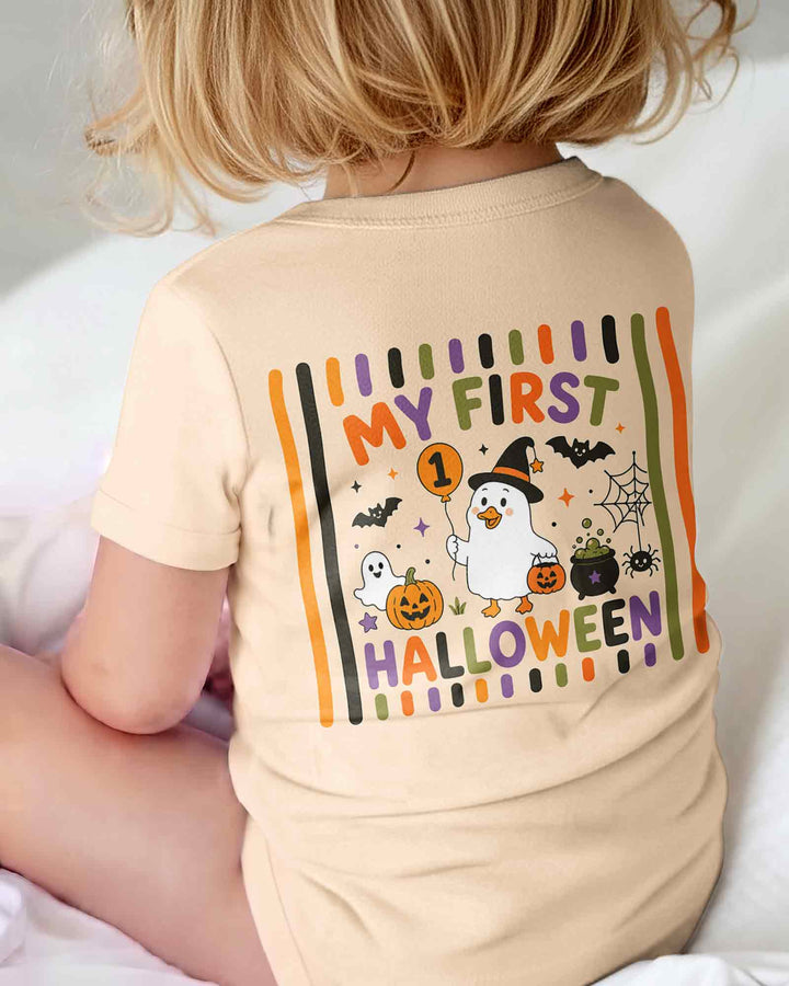 Personalized My First Halloween Bamboo Bodysuit