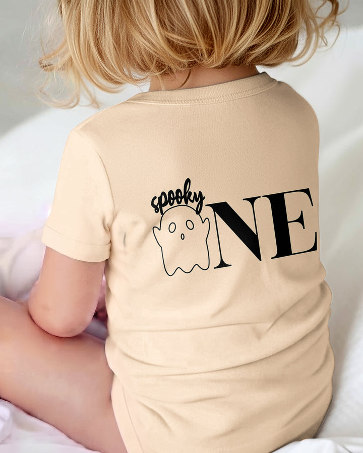 Spooky One Birthday Boo First Birthday Halloween Bamboo Bodysuit