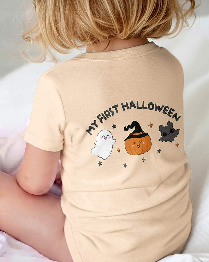 Personalized My First Halloween Ghost Bamboo Bodysuit
