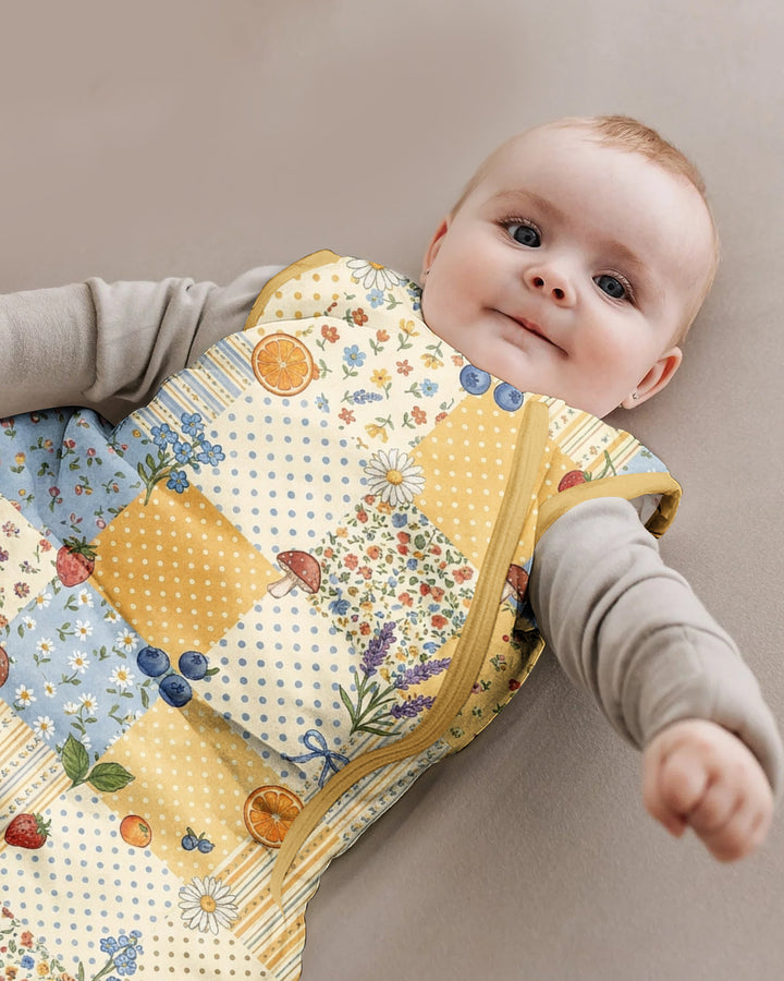 Lavender Orange Jam Bamboo Sleep Bag