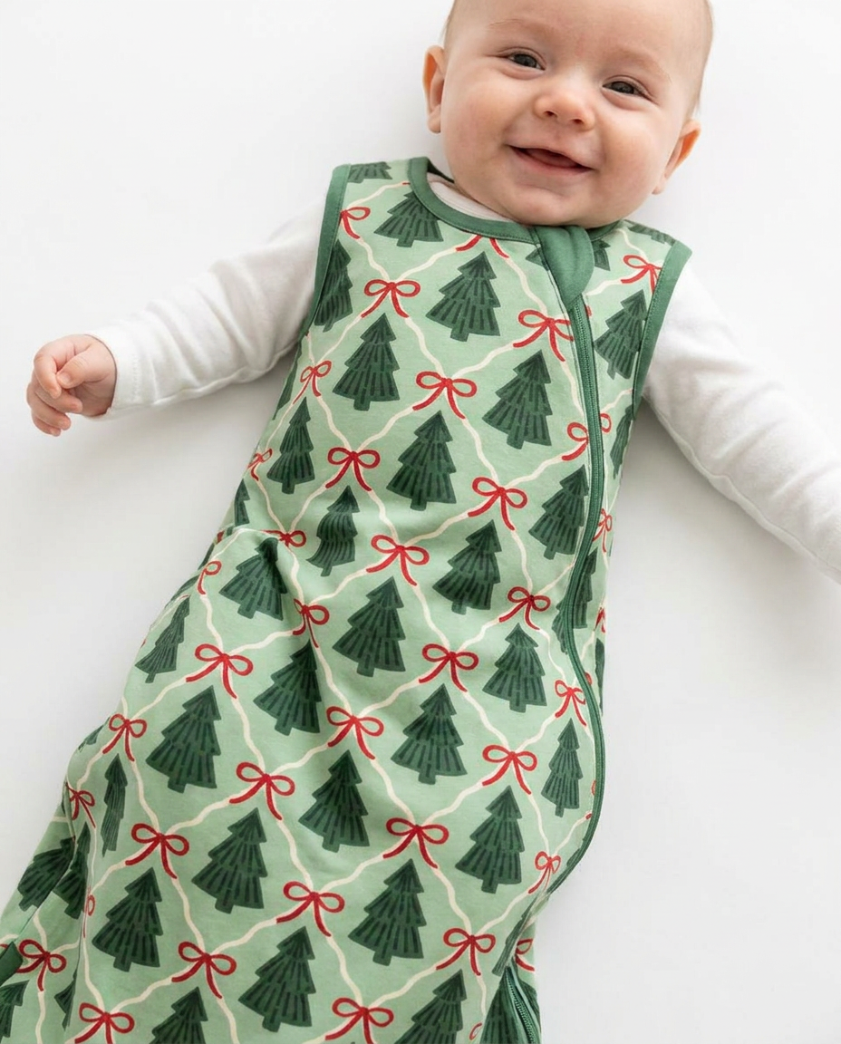 Coquette Christmas Tree Club Bamboo Sleep Bag
