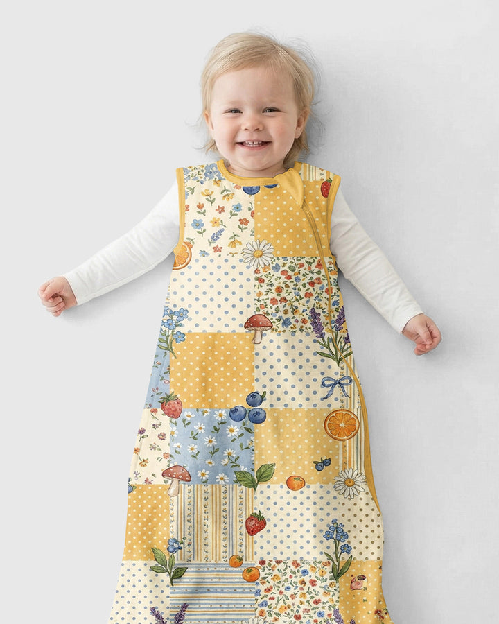 Lavender Orange Jam Bamboo Sleep Bag
