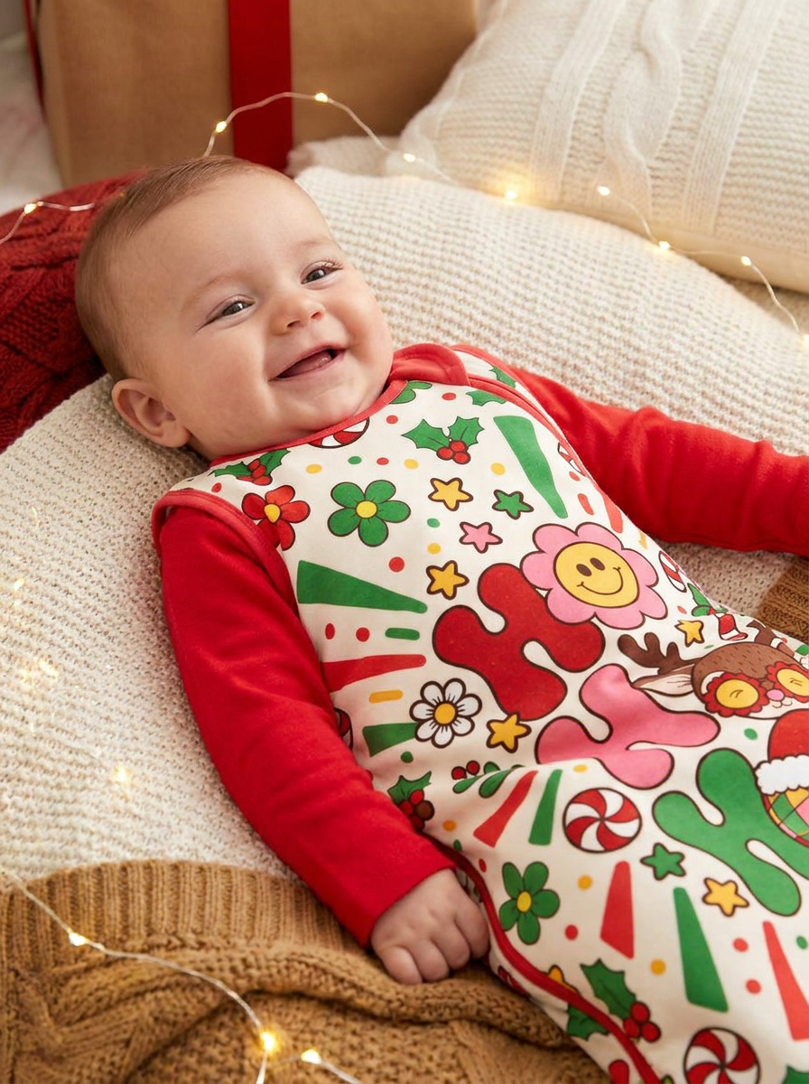 Ho Ho Ho Holiday Bamboo Sleep Bag