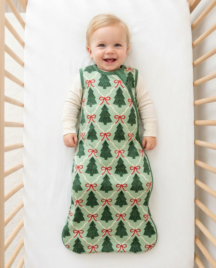 Coquette Christmas Tree Club Bamboo Sleep Bag
