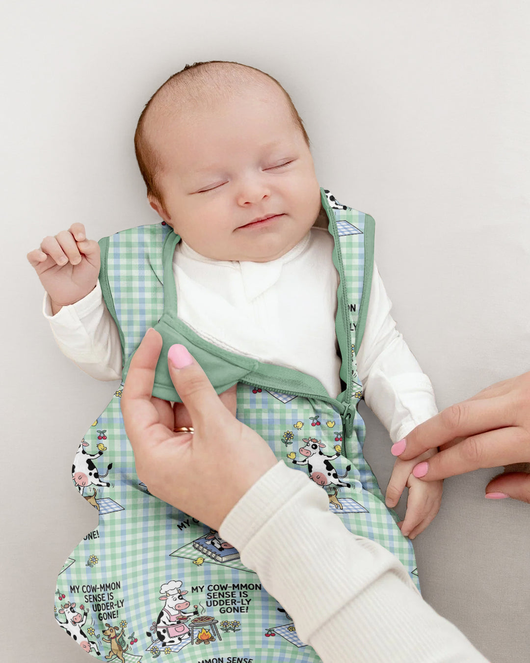 Common Sense Is Udderly Gone Bamboo Sleep Bag