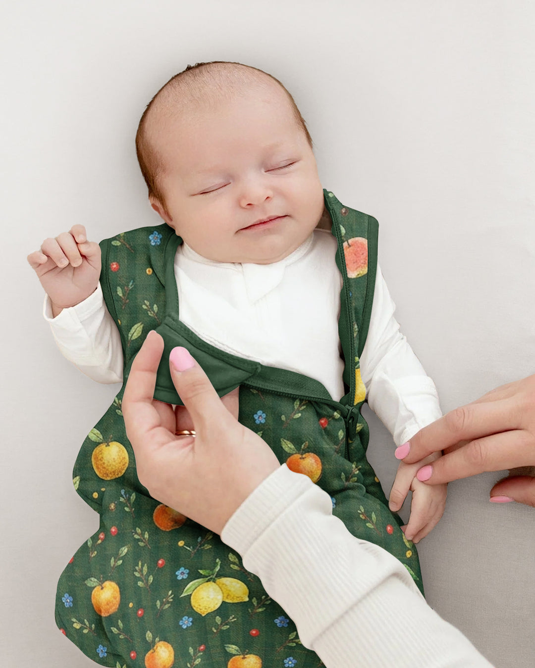 Forest Orange Bamboo Sleep Bag